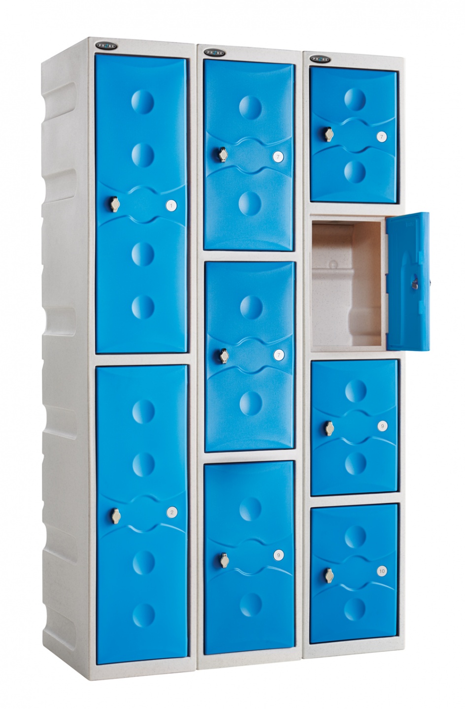kunststof lockers, waterproof lockers, outdoor lockers