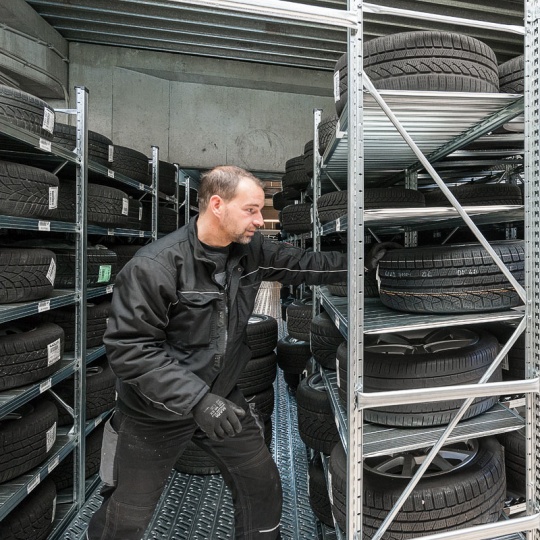 Dynamische bandenrekken